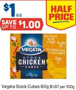 Foodland Vegeta Stock Cubes offer