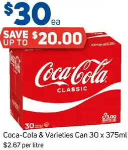 Foodland Coca-Cola & Varieties Can offer