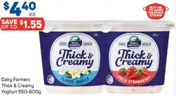 Foodland Dairy Farmers Thick & Creamy Yoghurt offer