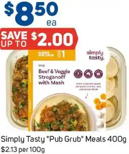Foodland Simply Tasty "Pub Grub" Meals offer