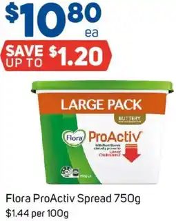 Foodland Flora ProActiv Spread offer