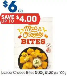 Foodland Leader Cheese Bites offer
