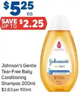 Foodland Johnson's Gentle Tear-Free Baby Conditioning Shampoo offer