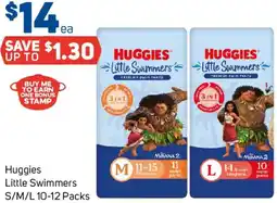 Foodland Huggies Little Swimmers offer