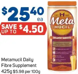Foodland Metamucil Daily Fibre Supplement offer