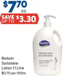 Foodland Redwin Sorbolene Lotion offer