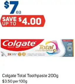 Foodland Colgate Total Toothpaste offer