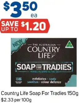 Foodland Country Life Soap For Tradies offer