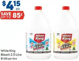 Foodland White King Bleach offer