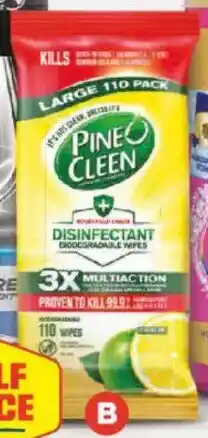 Foodland Pine O Cleen Disinfectant Wipes offer