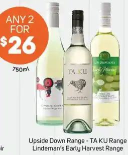 Foodland Upside Down Range - TA KU Range Lindeman's Early Harvest Range offer