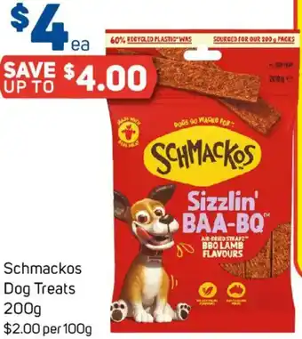 Foodland Schmackos Dog Treats offer