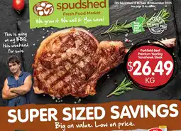 Spudshed Parkfield Beef Premium Yearling Tomahawk Steak offer