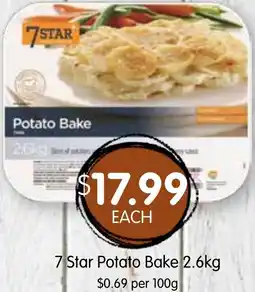 Spudshed 7 Star Potato Bake offer