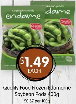 Spudshed Quality Food Frozen Edamame Soybean Pods offer