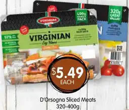 Spudshed D'Orsogna Sliced Meats offer