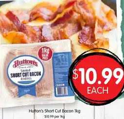 Spudshed Hutton's Short Cut Bacon offer
