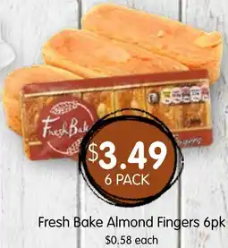 Spudshed Fresh Bake Almond Fingers offer
