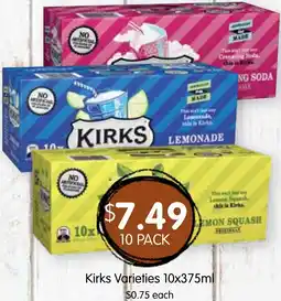 Spudshed Kirks Varieties offer