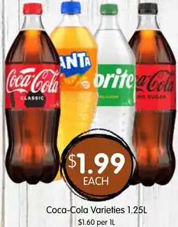 Spudshed Coca-Cola Varieties offer