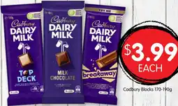 Spudshed Cadbury Blocks offer