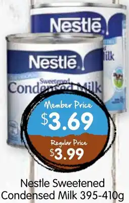 Spudshed Nestle Sweetened Condensed Milk offer