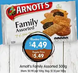Spudshed Arnott's Family Assorted offer
