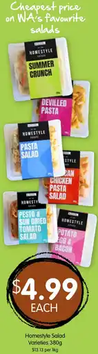 Spudshed Homestyle Salad offer