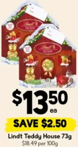 Drakes Lindt Teddy House offer