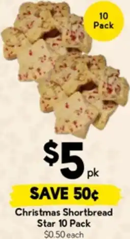 Drakes Christmas Shortbread Star offer