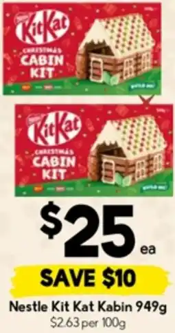Drakes Nestle Kit Kat Kabin offer