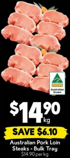 Drakes Australian Pork Loin Steaks offer