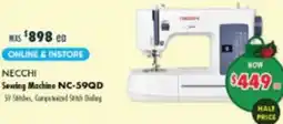 Lincraft NECCHI Sewing Machine offer