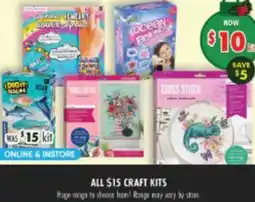 Lincraft Craft kits offer