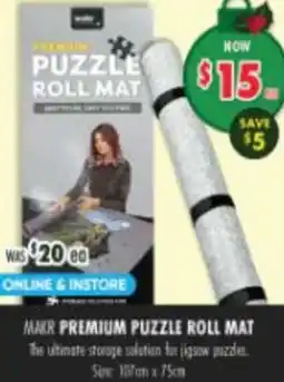 Lincraft Makr premium puzzle roll mat offer