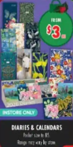 Lincraft Diaries & calendars offer