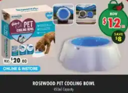 Lincraft Rosewood pet cooling bowl offer
