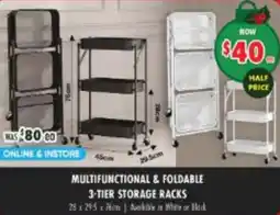 Lincraft Multifunctional & foldable storage racks offer