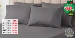 Lincraft Cotton sheet sets offer