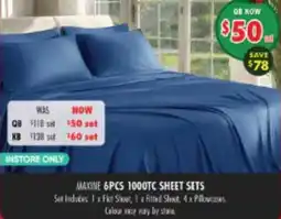Lincraft Maxime sheet sets offer