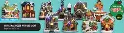 Lincraft Christmas house with led light offer