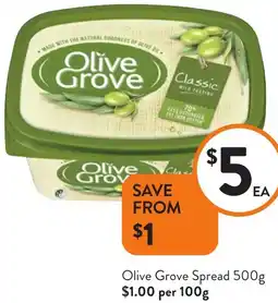 Foodworks Olive Grove Spread offer