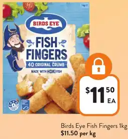 Foodworks Birds Eye Fish Fingers offer