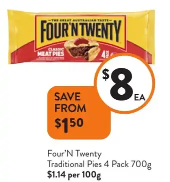 Four'N Twenty Traditional Pies