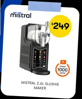 Mistral slushie maker