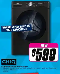 The Good Guys CHIQ Combo Washer Dryer offer