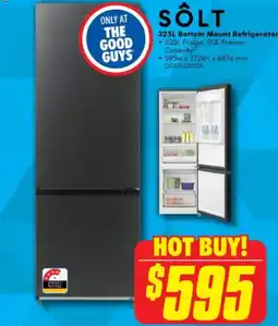 The Good Guys SÔLT Bottom Mount Refrigerator offer