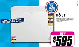 The Good Guys SÔLT Hybrid Chest Fridge/Freezer offer