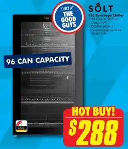 The Good Guys SÔLT Beverage Chiller offer