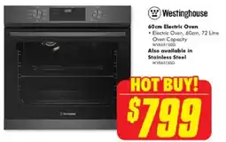 The Good Guys Westinghouse Electric Oven offer